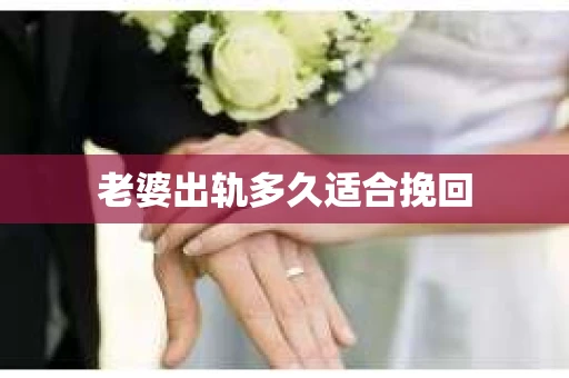 老婆出轨多久适合挽回