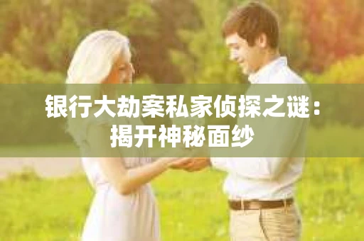 银行大劫案私家侦探之谜：揭开神秘面纱