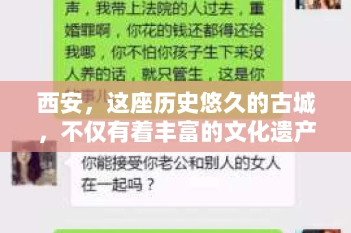 西安，这座历史悠久的古城，不仅有着丰富的文化遗产，也有着现代社会的各种需求。今天，我们就来聊聊一个比较特别的话题——西安有没有私家侦探。
