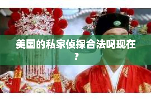 美国的私家侦探合法吗现在？