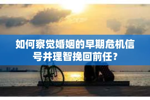 如何察觉婚姻的早期危机信号并理智挽回前任？