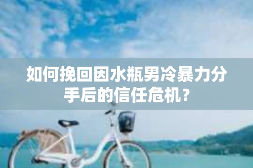 如何挽回因水瓶男冷暴力分手后的信任危机？